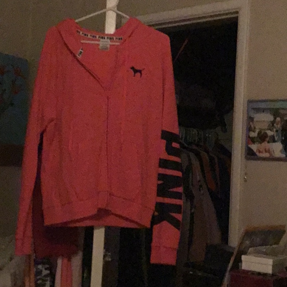 Pink Jacket and pant set.